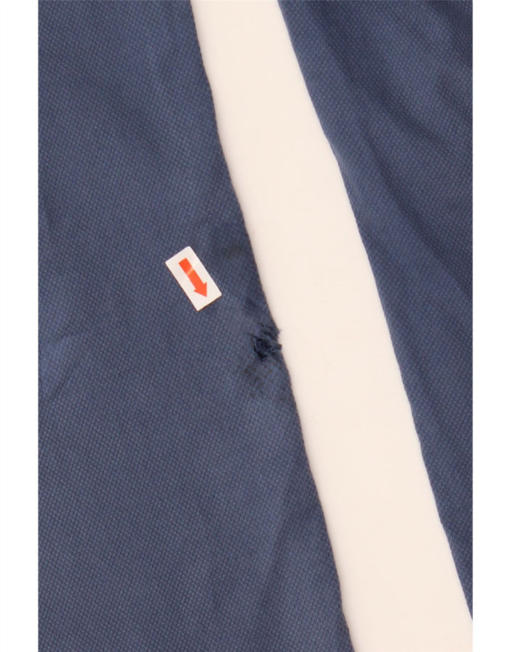 Женские прямые укороченные брюки Benetton W33 L25 синие