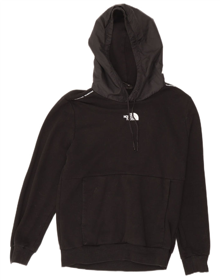 Мужской джемпер с капюшоном The North Face, хлопковый средний черный