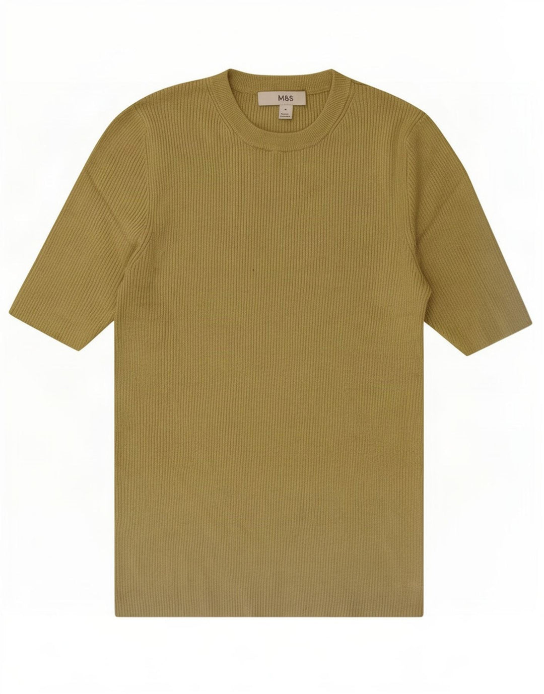 Женский топ с рукавом 3/4 Marks & Spencer UK 12, средний хаки