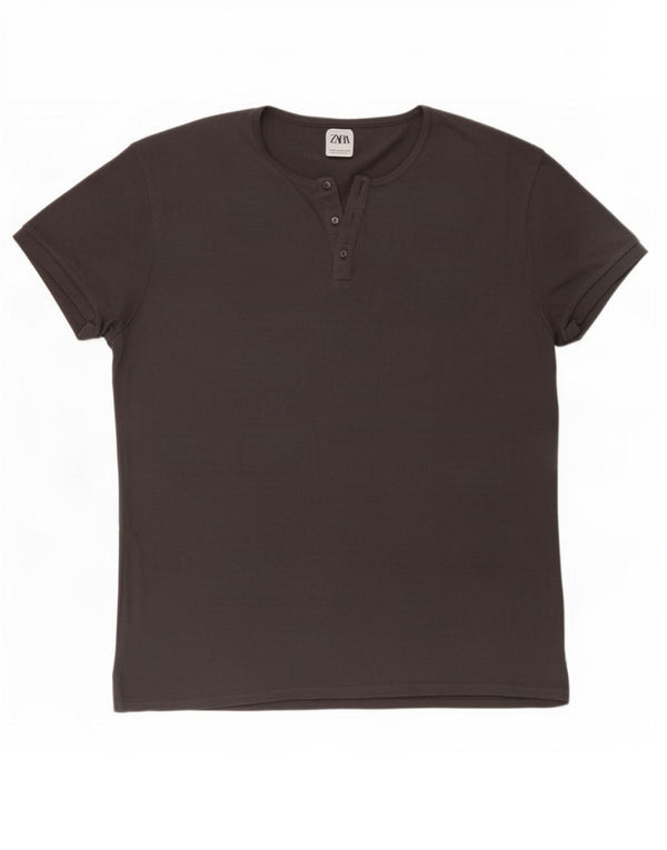 Мужская футболка Zara Top XL Серая