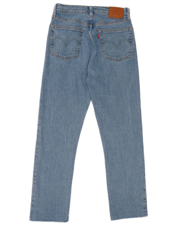 Женские прямые джинсы Levi's 501 W26 L28 синие, хлопок