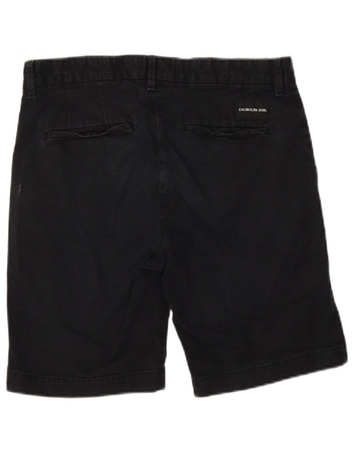 Мужские шорты чинос Calvin Klein W30, средний темно-синий, хлопок