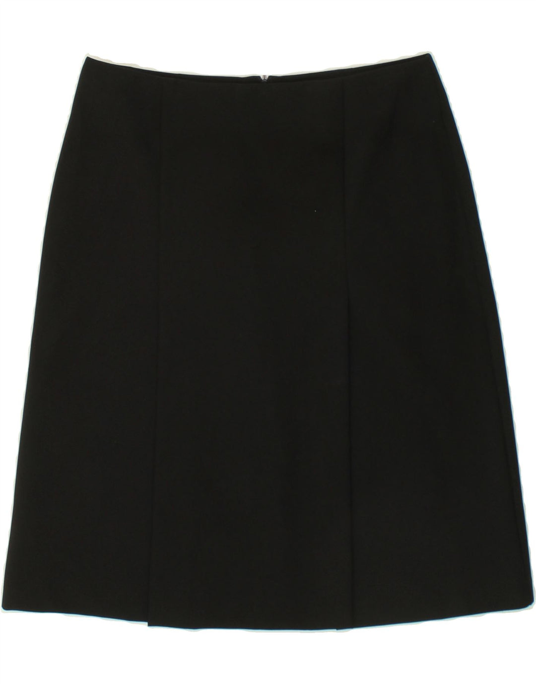 BENETTON Womens A-Line Skirt IT 44 Medium W30  Black Polyester Vintage Benetton and Second-Hand Benetton from Messina Hembry 