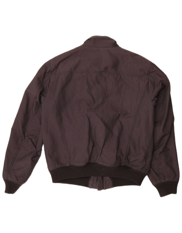 TRUSSARDI JEANS Мужской бомбер IT 52 XL Черный Полиэстер