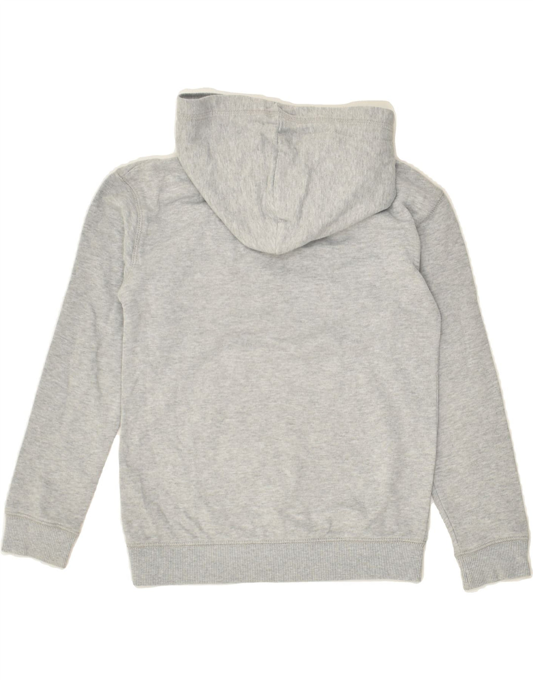 ROXY Girls Graphic Hoodie Jumper 9-10 Years Medium  Grey Cotton | Vintage Roxy | Thrift | Second-Hand Roxy | Used Clothing | Messina Hembry 