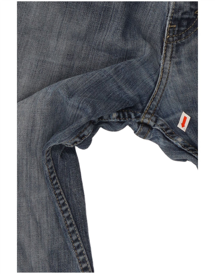 Мужские прямые джинсы Levi's W32 L30 синие, хлопок