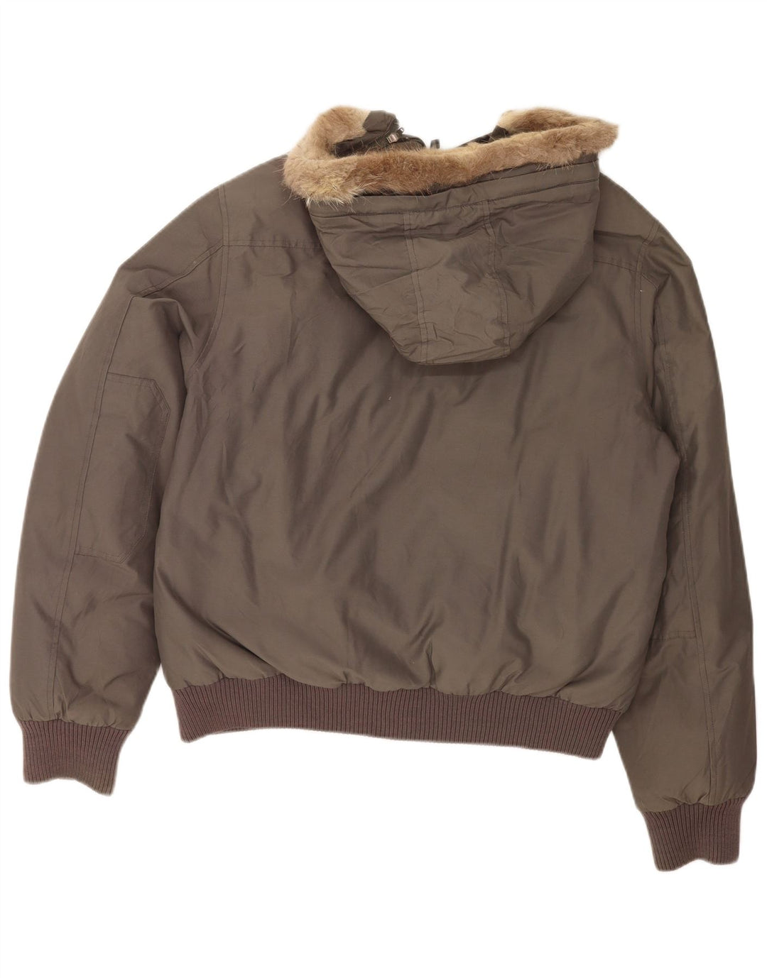 Мужская утепленная куртка-бомбер Woolrich UK 40, большой серый хлопок