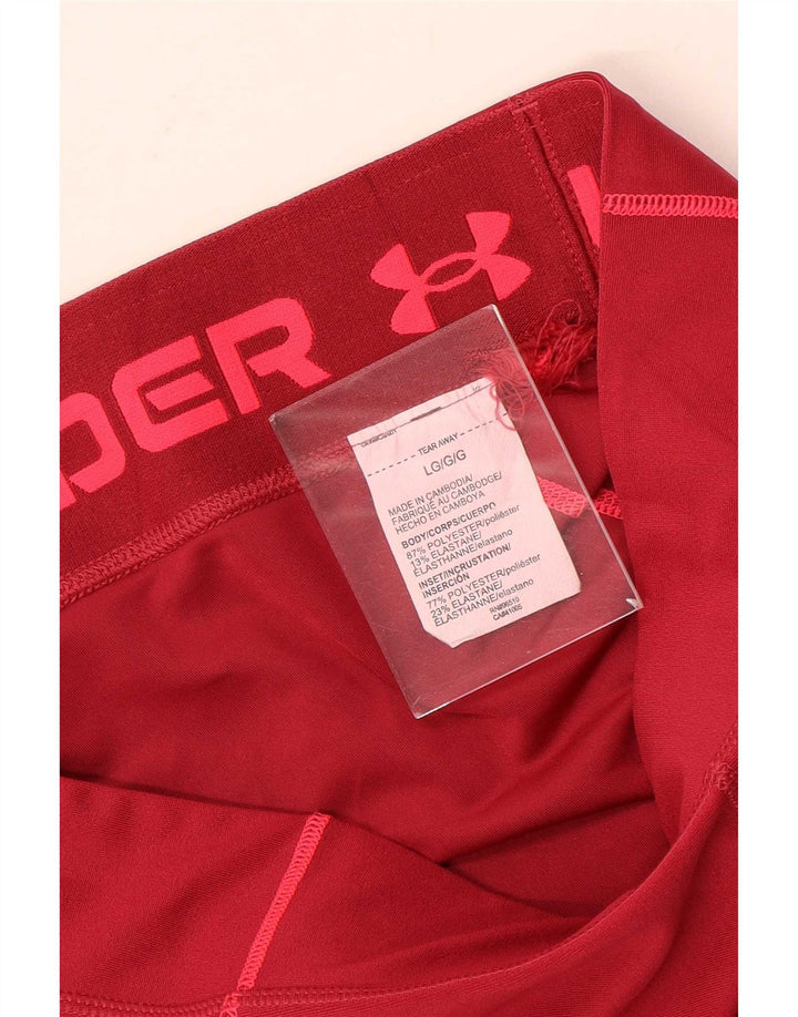 Женские спортивные шорты Under Armour UK 14, большие красные