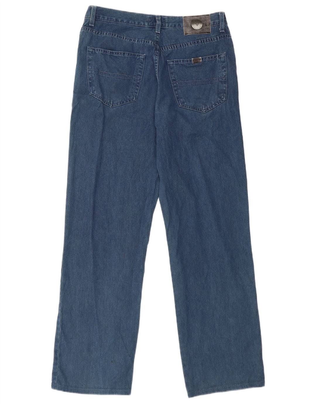 Мужские прямые джинсы Trussardi W33 L30 синие, хлопок