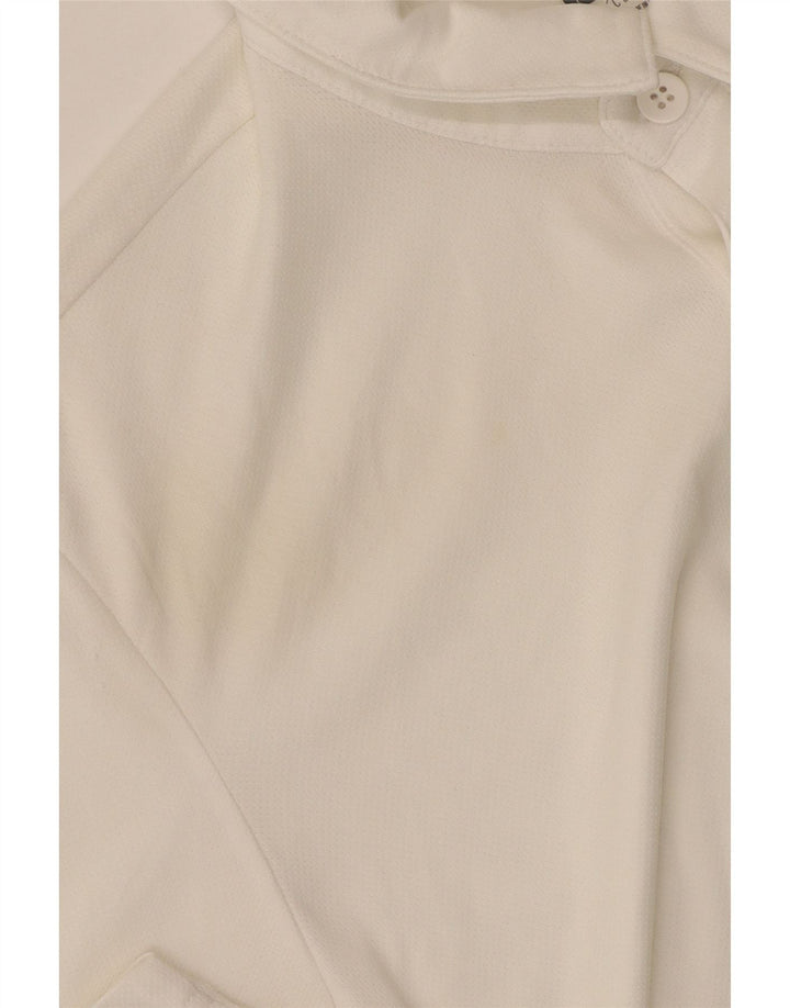 Мужская рубашка-поло Adidas Climalite, большая белая полиэстер