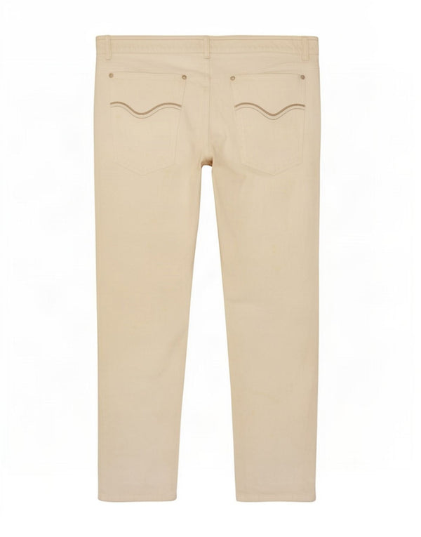 Женские прямые джинсы Marks & Spencer Autograph UK 12, средние W30 L32, белые