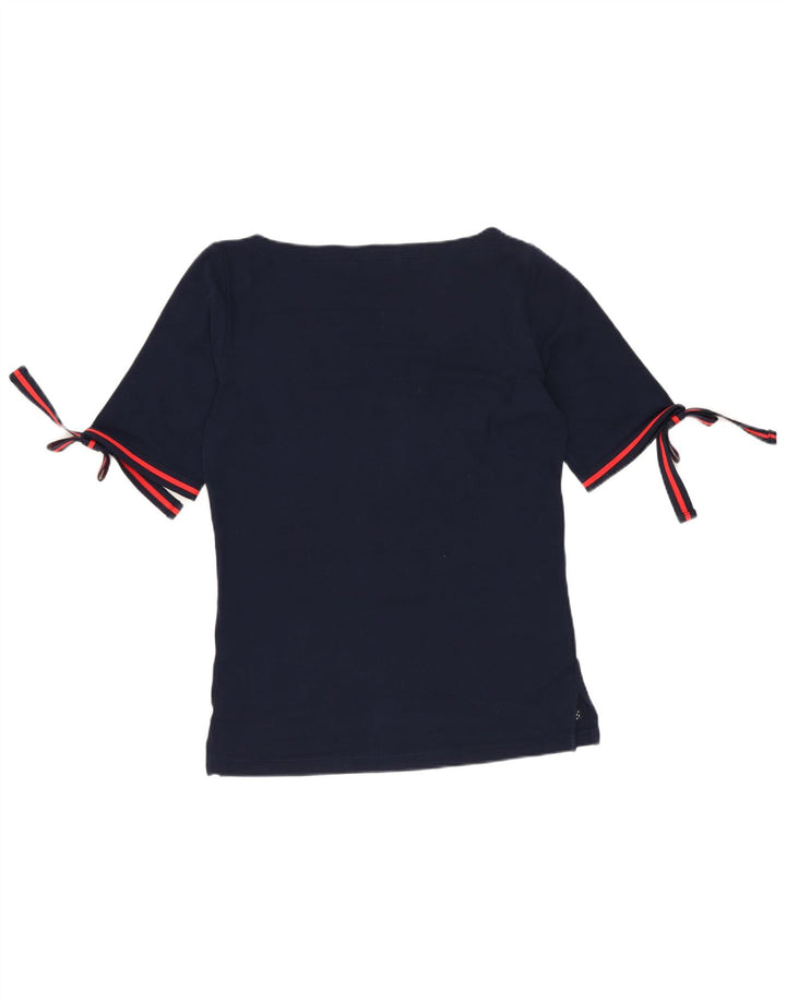 Женская футболка Ralph Lauren Top UK 12 Medium Navy Blue