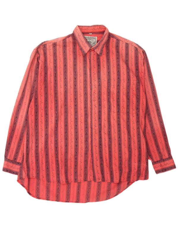 O'NEILL Mens Shirt XL Red Striped Cotton