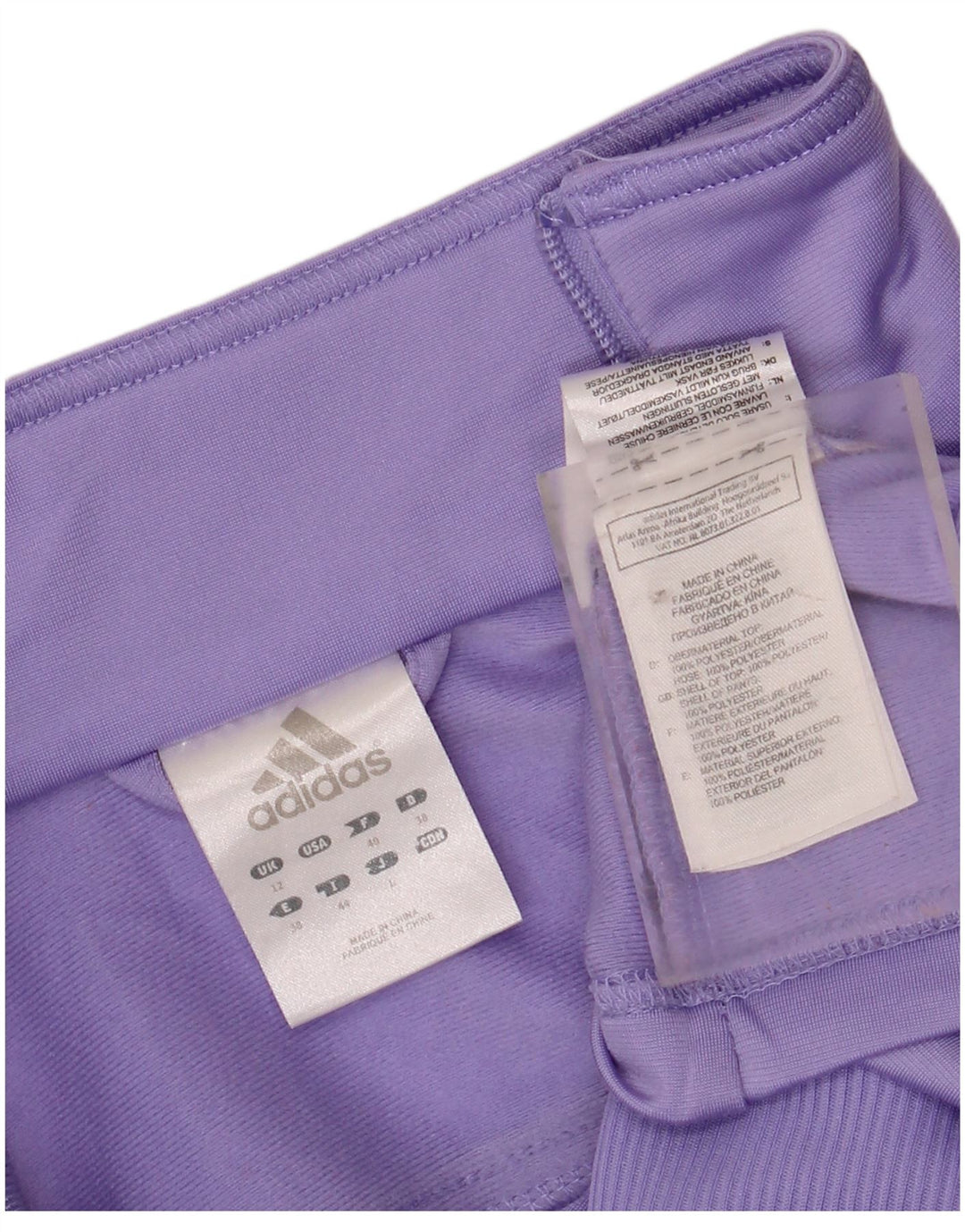 Женский спортивный костюм ADIDAS Top Jacket UK 12, средний фиолетовый, полиэстер