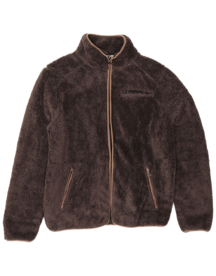 Женская флисовая куртка свободного кроя Carrera UK 18 XL, коричневый полиэстер