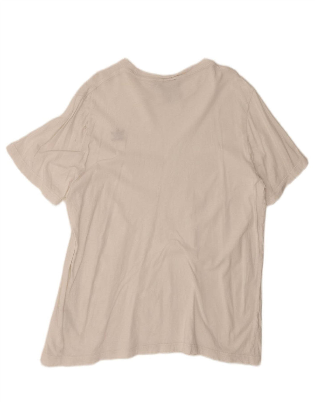ADIDAS Mens T-Shirt Top XL White Cotton
