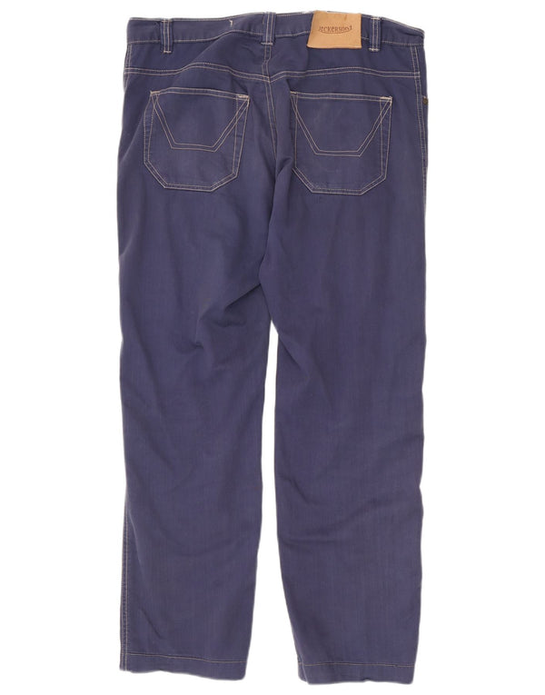 Мужские прямые джинсы Jeckerson IT 50 Large W34 L28 Темно-синий хлопок