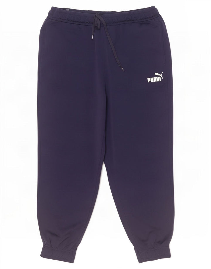 Мужские спортивные брюки Puma Joggers XL темно-синие из полиэстера