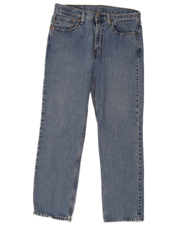 Мужские зауженные зауженные джинсы Levi's 515 W32 L30 синие, хлопок