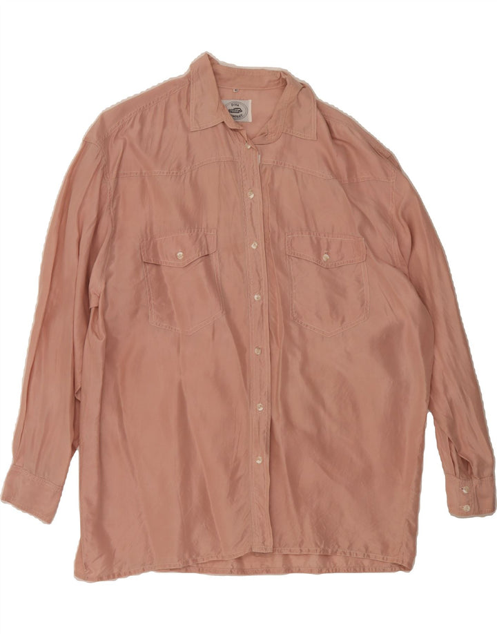 VINTAGE Womens Shirt Blouse EU 46 XL Pink Vintage Vintage and Second-Hand Vintage from Messina Hembry 