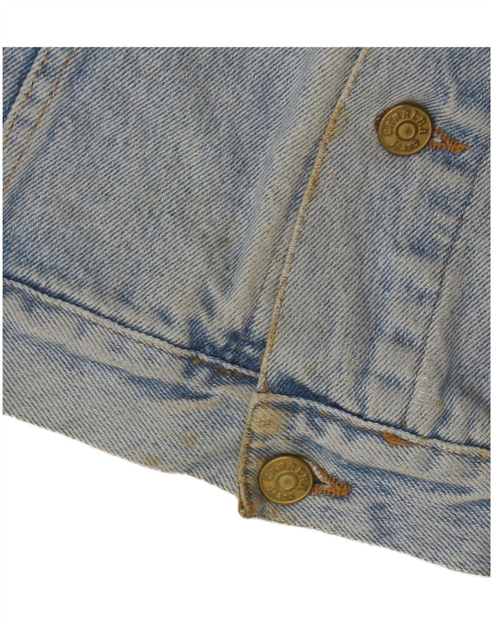 Мужской джинсовый жилет Carrera UK 14, хлопок среднего синего цвета