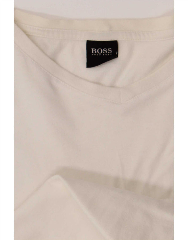 Мужская футболка Hugo Boss Top XL, белый хлопок