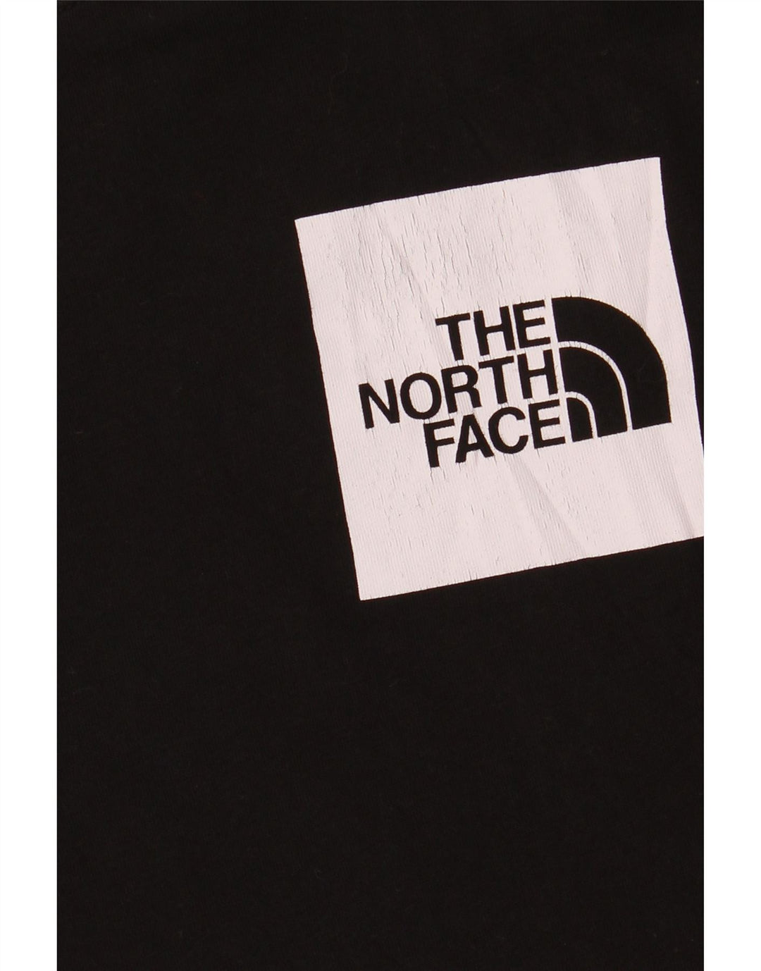 Мужская футболка The North Face из хлопка среднего размера, черная