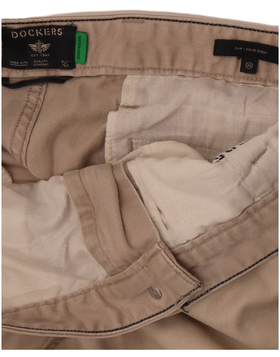 Мужские брюки-чинос Dockers W34 L29 бежевые