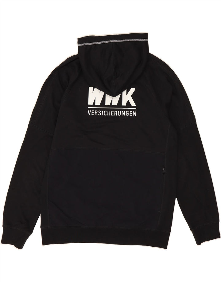 NIKE Mens Graphic Hoodie Jumper Medium Black Cotton Vintage Nike and Second-Hand Nike from Messina Hembry 