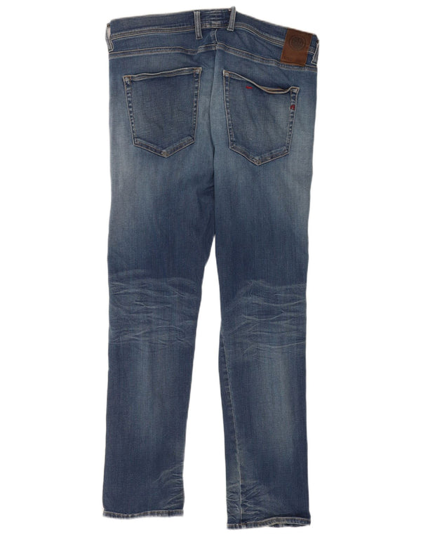 Мужские джинсы Grover Slim W34 L32 Replay, синий хлопок