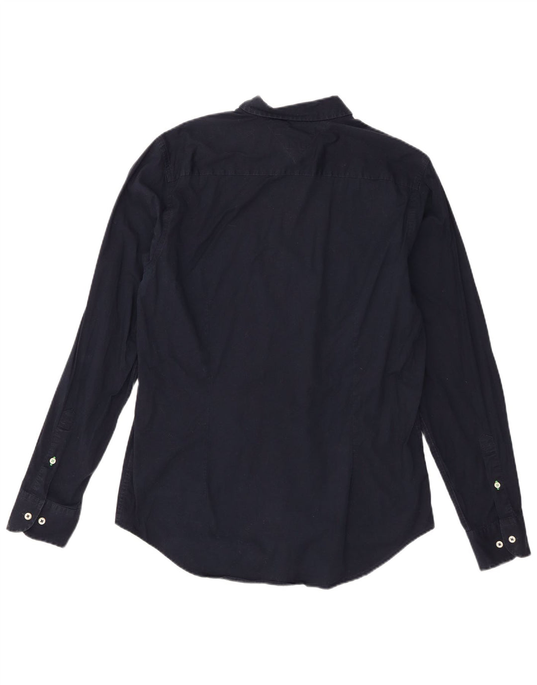 Мужская рубашка Tommy Hilfiger XL, темно-синяя, хлопок