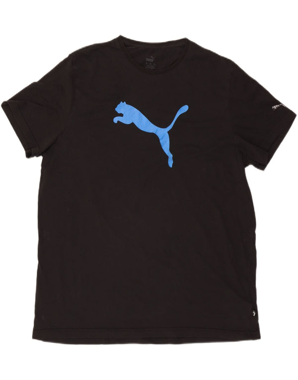 Мужская футболка с рисунком Puma 3XL, черный хлопок