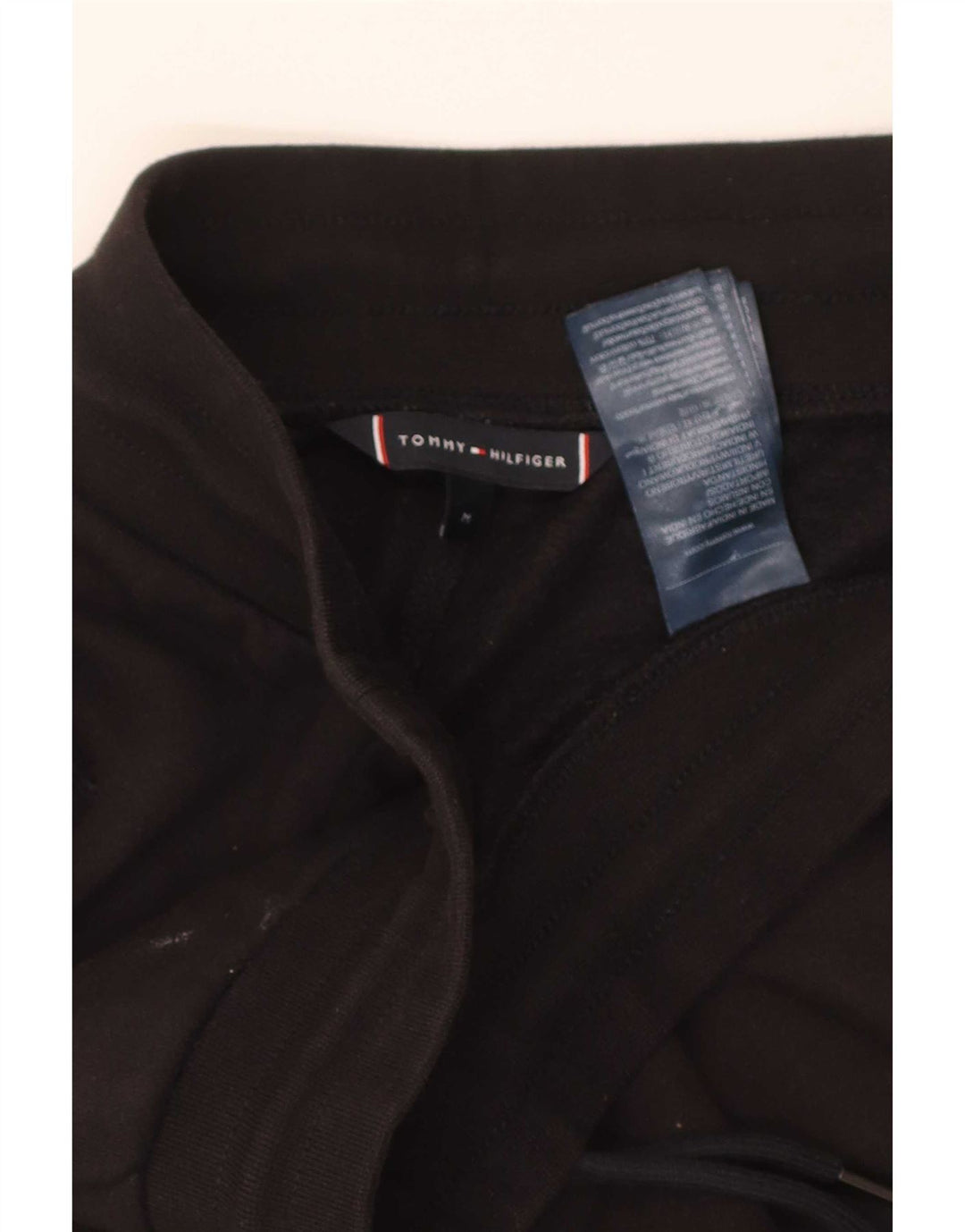 Tommy Hilfiger Мужские спортивные шорты с рисунком, средний черный, хлопок