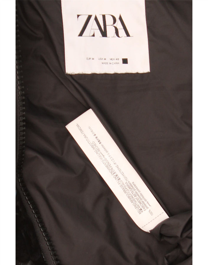 Мужской утепленный жилет ZARA UK 38, средний черный, полиэстер