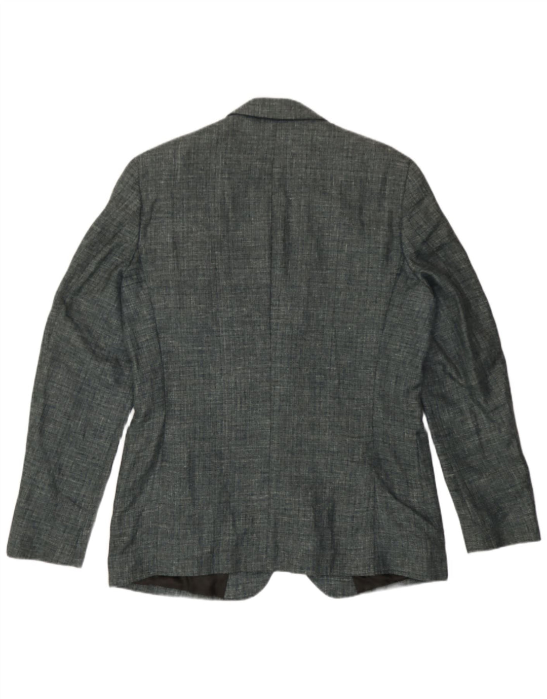 Мужской пиджак Reiss на 2 пуговицах UK 42 XL Серый льняной пиджак