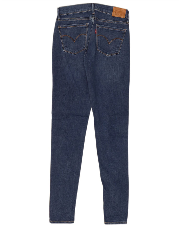 Женские джинсы LEVI'S 710 Super Skinny W27 L30 синие, хлопок