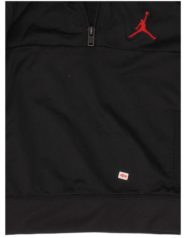 Джемпер с капюшоном Jordan для мальчиков на 2–3 года, черный полиэстер