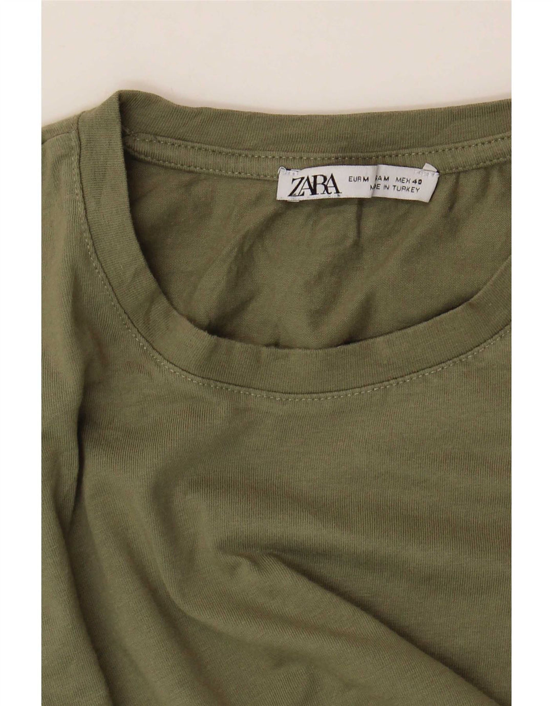 Мужская футболка Zara Top Medium Khaki