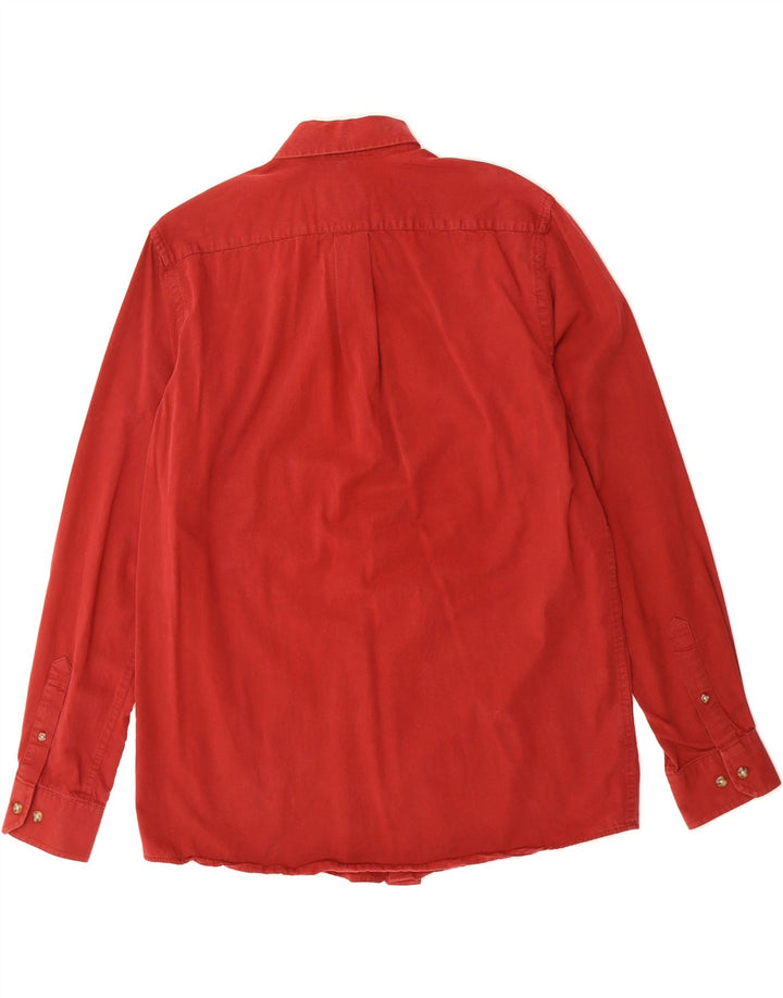 EDDIE BAUER Mens Shirt Medium Burgundy Vintage Eddie Bauer and Second-Hand Eddie Bauer from Messina Hembry 