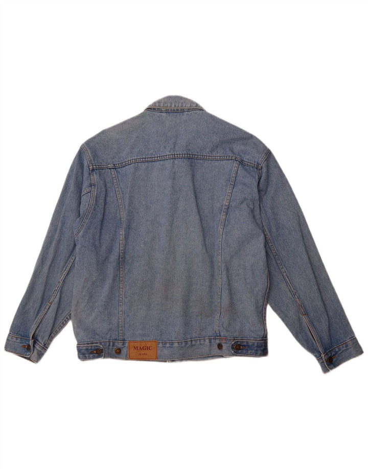 Женская джинсовая куртка MAGIC VENTURE UK 16, большой синий хлопок