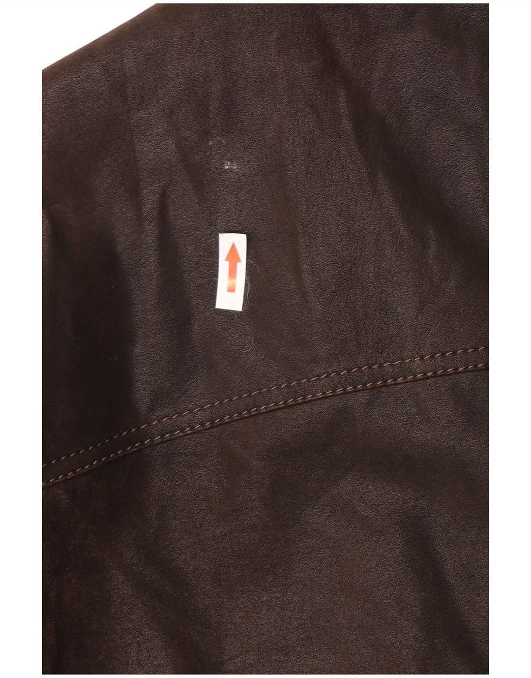 Мужская кожаная куртка P&P People UK 42 XL Коричневая кожаная