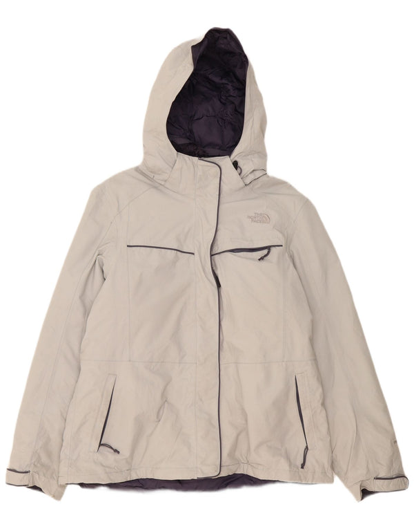 Женская ветровка The North Face Hyvent с капюшоном, Великобритания 18 XL, серый нейлон