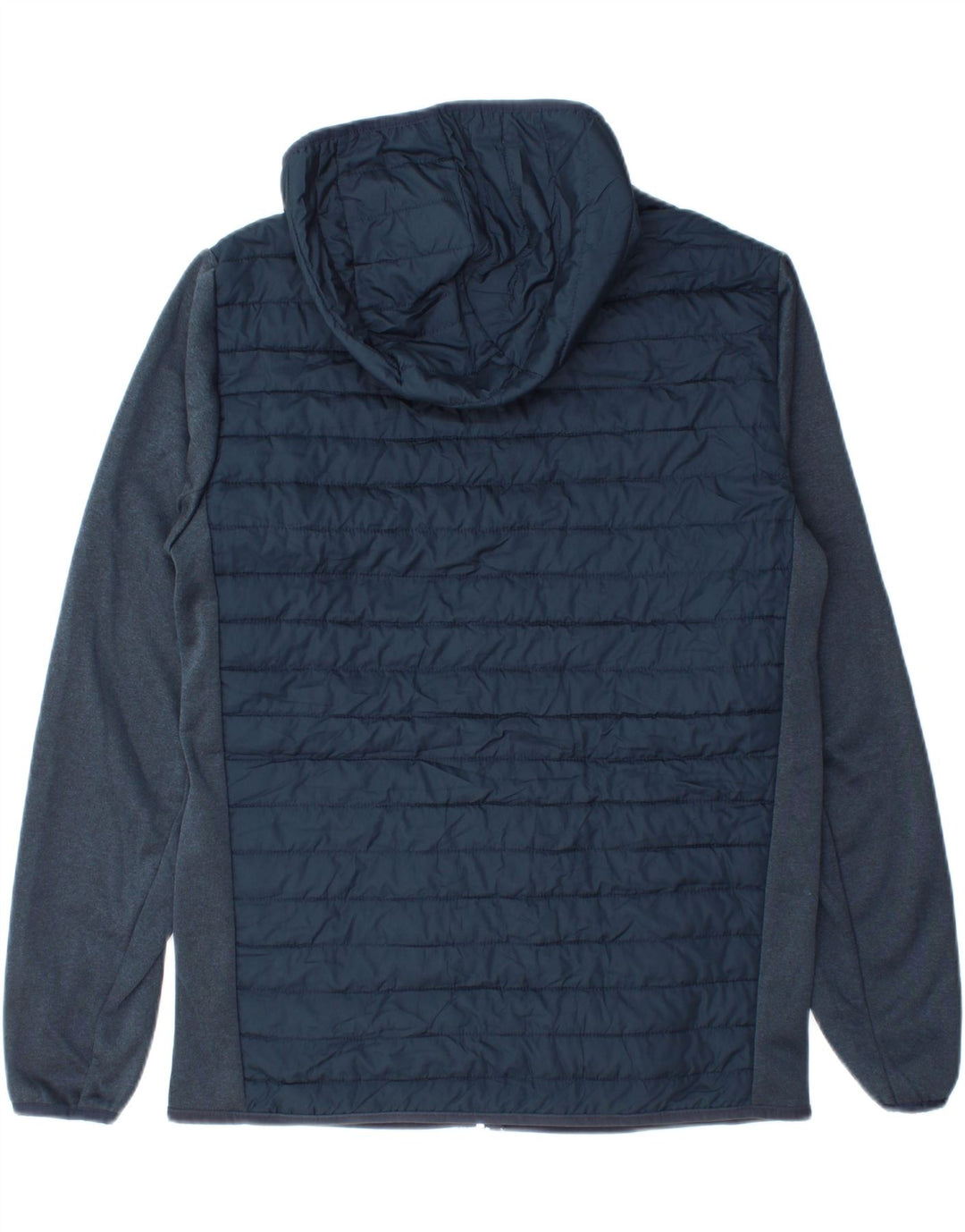 Мужская стеганая куртка с капюшоном Jack & Jones UK 38 средний темно-синий