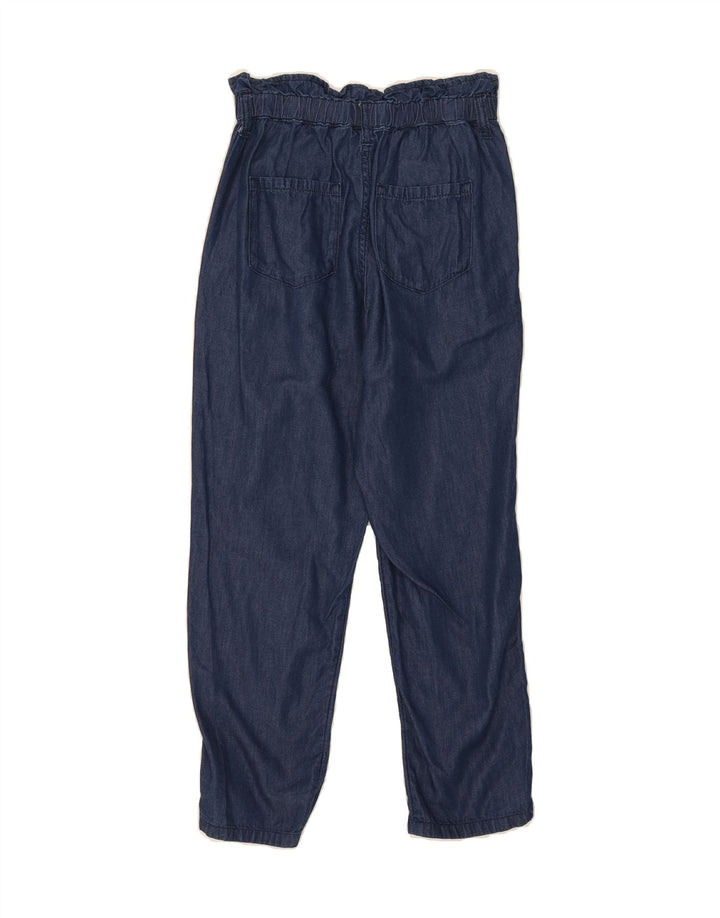 BENETTON Womens Cropped Jeans Small W28 L24 Blue Cotton Vintage Benetton and Second-Hand Benetton from Messina Hembry 