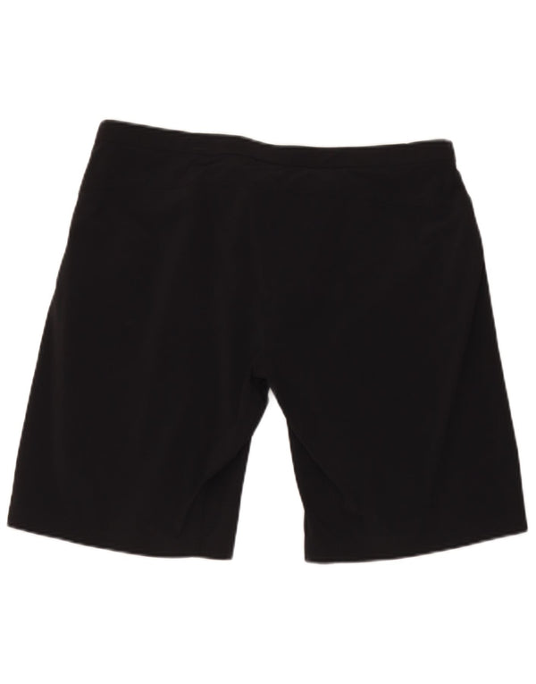 Женские шорты-карго Adidas UK 16, большие W34, черный нейлон