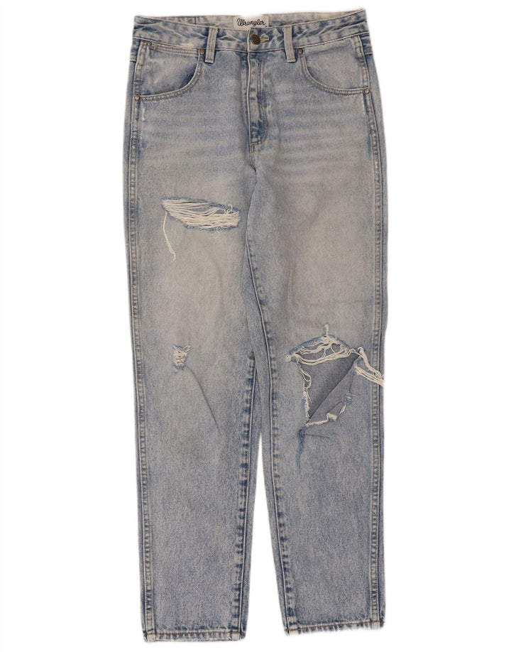 Женские зауженные джинсы Wrangler Drew, США 9, средние W28 L28, синие