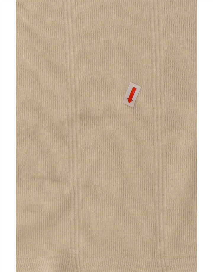 Мужская футболка ADIDAS Top UK 40/42 Средний Бежевый Хлопок