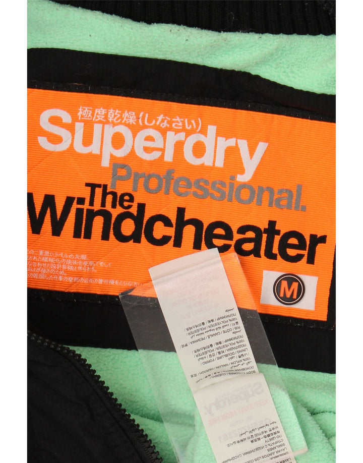 SUPERDRY Женская ветровка The Windcheater UK 14 Средний Черный