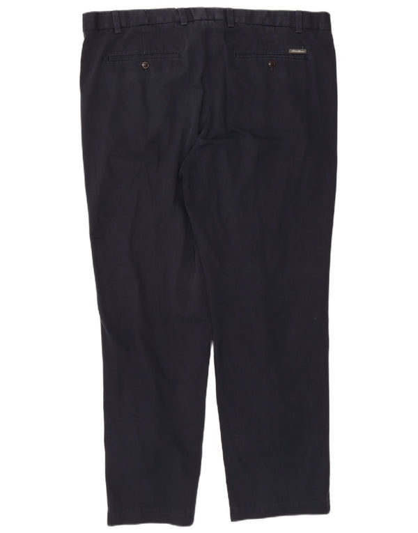 Мужские прямые брюки чинос Eddie Bauer W42 L32 темно-синие, хлопок