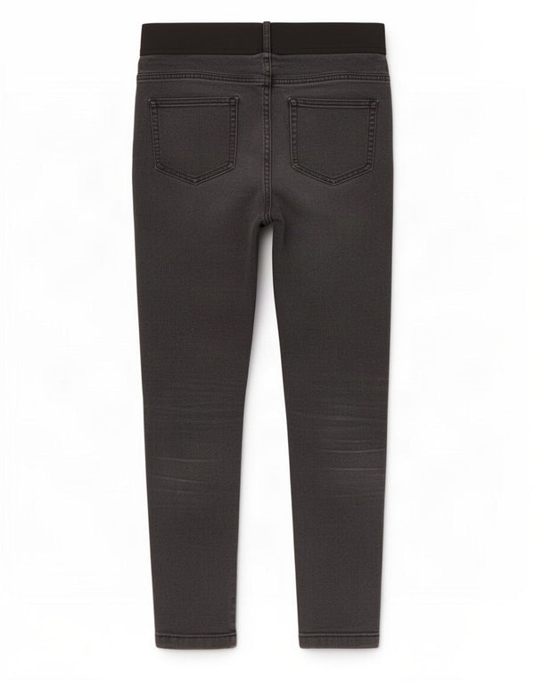 Женские джинсы джеггинсы Marks & Spencer UK 12, средние W32 L28, черный хлопок